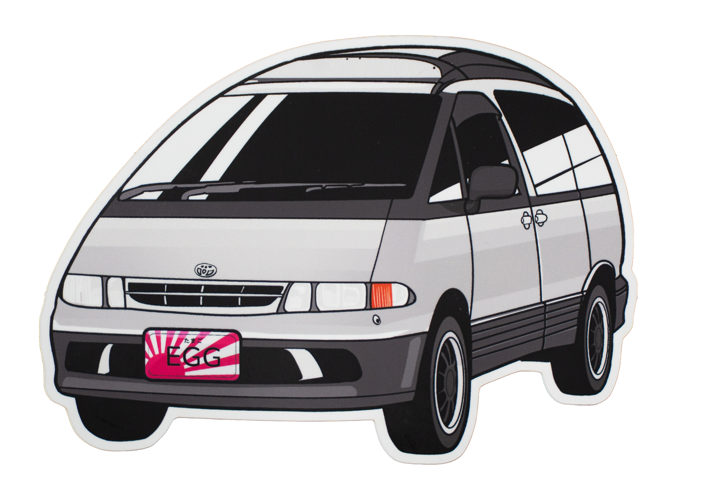 Toyota Estima Sticker
