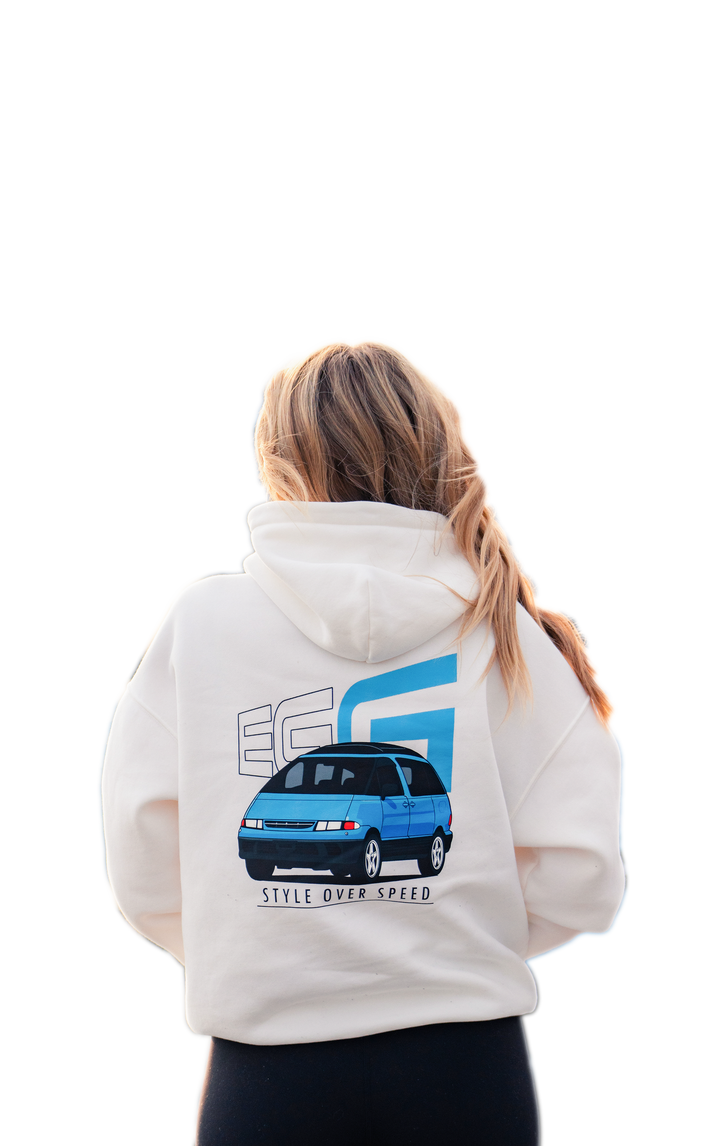 Egg Hoodie Unisex - White