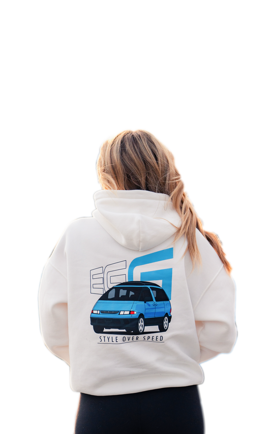 Egg Hoodie Unisex - White