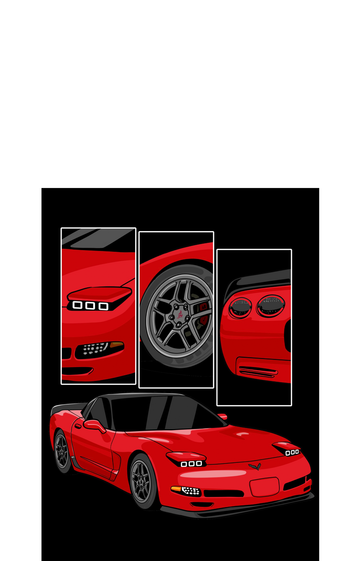 C5 Z06 Unisex Hoodie - Black